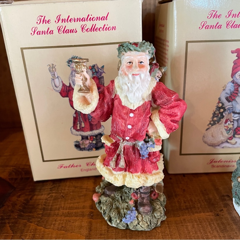 Vintage The International Santa Claus Collection Father Christmas England 1992